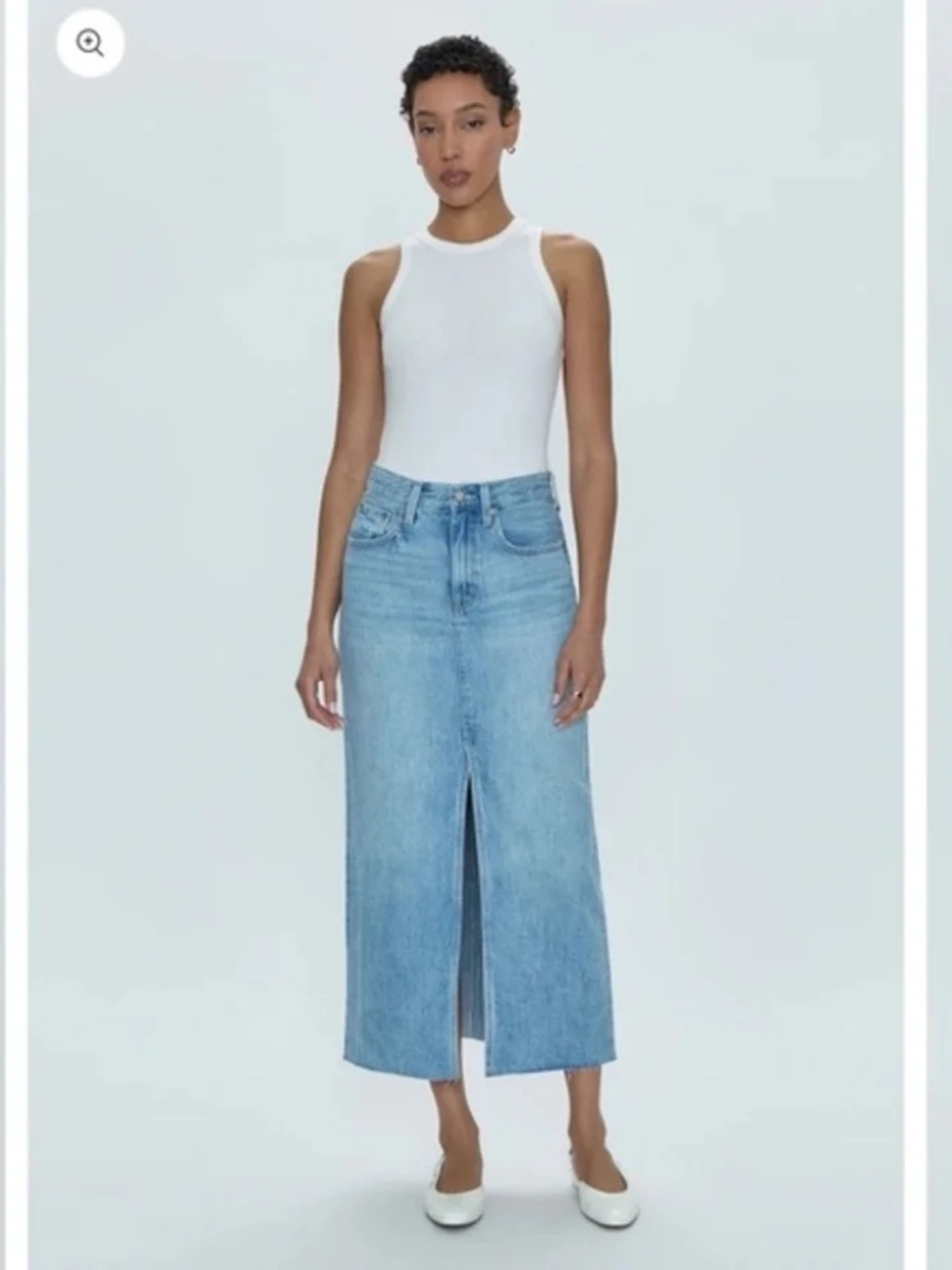 Pistola Brooklyn Denium Skirt - Size 29